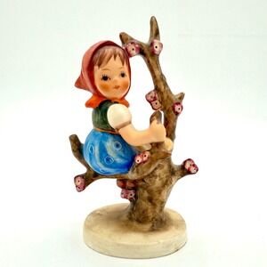 Goebel Hummel Figurine Girl in Apple Tree 141 3/0 West Germany Vintage 4" 60s